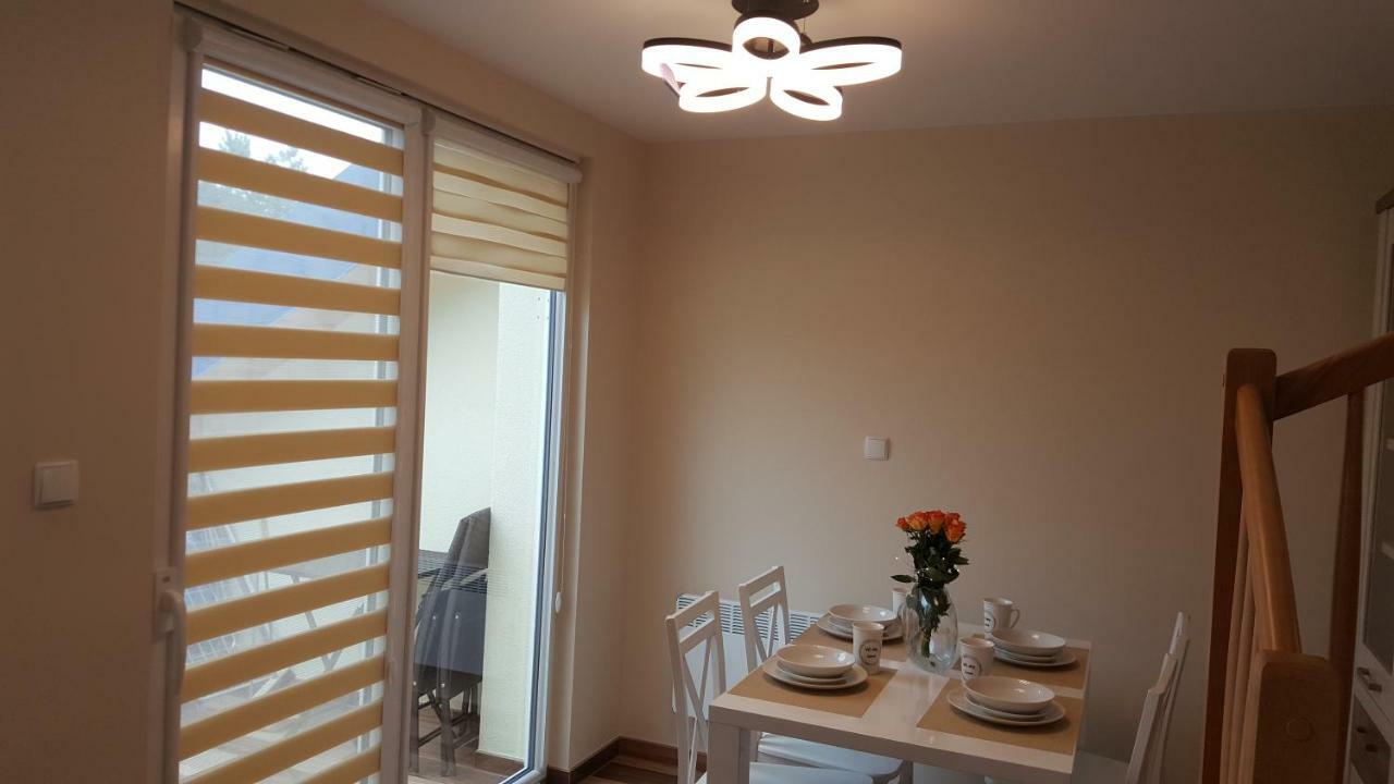 Bursztyn Blu Mare Apartment Łukęcin Bagian luar foto