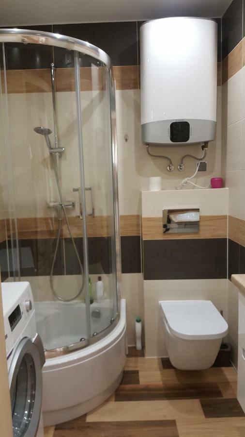 Bursztyn Blu Mare Apartment Łukęcin Bagian luar foto