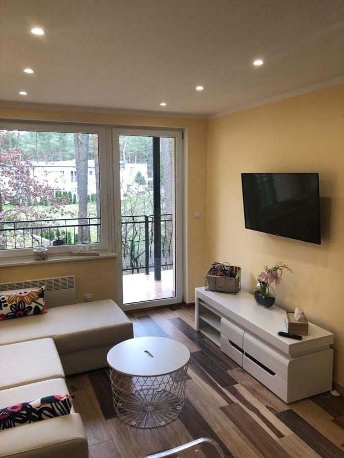 Bursztyn Blu Mare Apartment Łukęcin Bagian luar foto